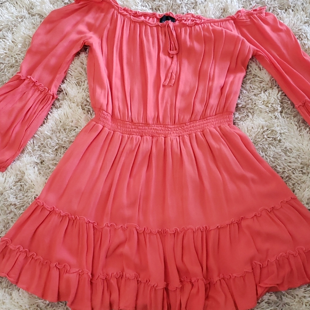 Off the shoulder dress